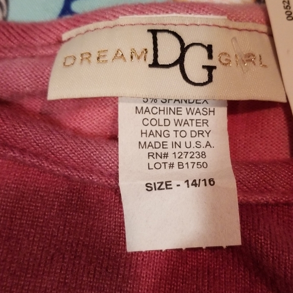 🎀DONATed  May 8 🎀Girls Tye Dye Top 14-16 - Picture 5 of 5